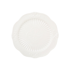 Тарілка (4 шт) порцелянова D20*1.7см, колекція Elegance White