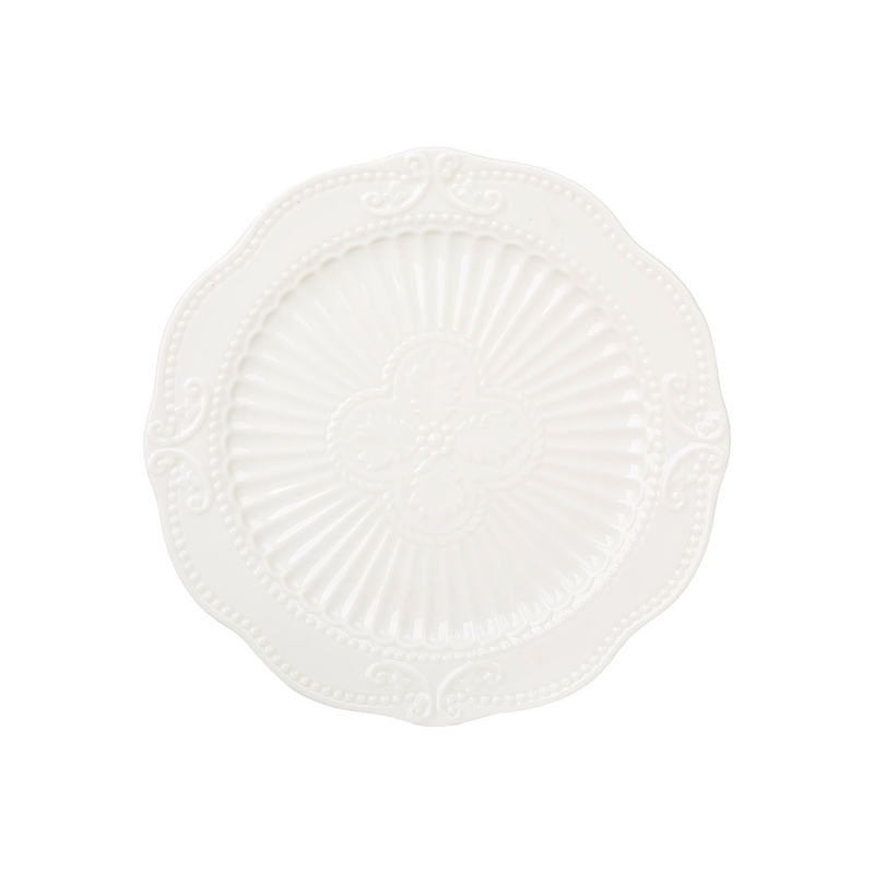 Тарілка (4 шт) порцелянова D20*1.7см, колекція Elegance White Тарілка (4 шт) порцелянова D20*1.7см, колекція Elegance White
