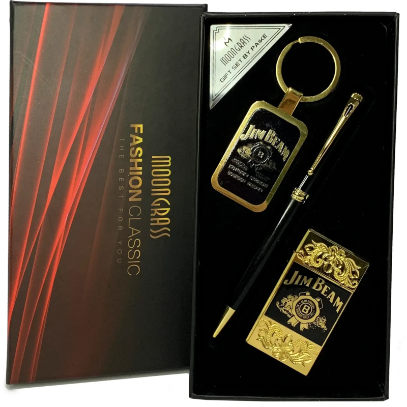 Подарунковий набір MoonGrass Fashion Classic Jim Beam Подарунковий набір MoonGrass Fashion Classic Jim Beam