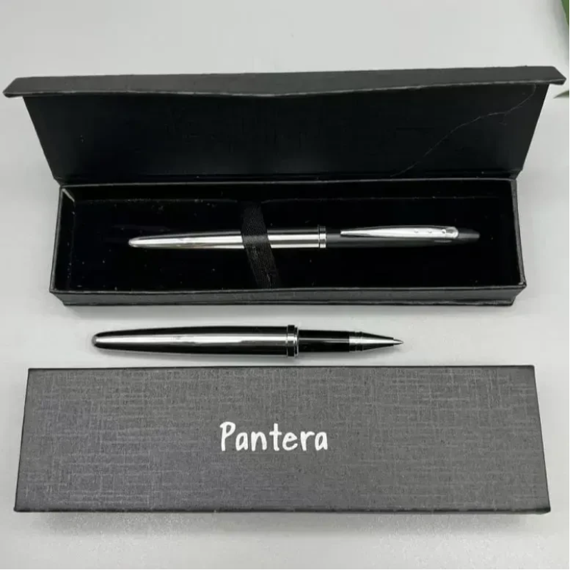Подарункова ручка Pantera у футлярі (хромована)