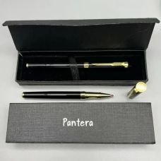 Подарункова ручка Pantera у футлярі (чорно-золота)