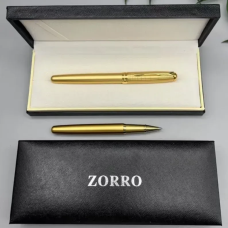 Ручка ZORRO у подарунковій коробці (золотиста)