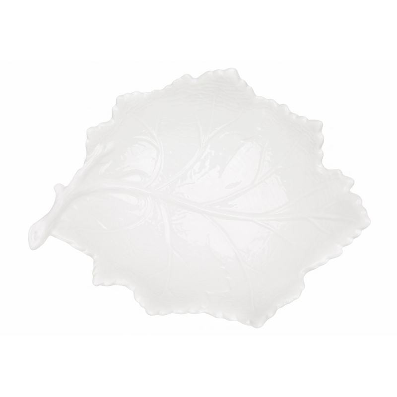 Салатник (2 шт) порцеляновий у формі листа 30.3*23*9см Leaf Салатник (2 шт) порцеляновий у формі листа 30.3*23*9см Leaf